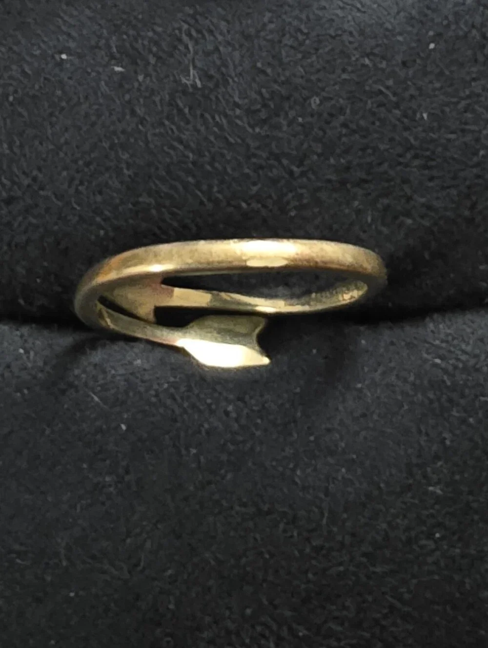 Sterling Silver Arrows Adjustable Ring (Vintage)